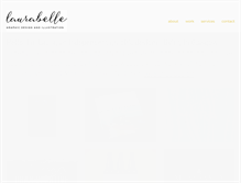 Tablet Screenshot of laurabelle.co.uk